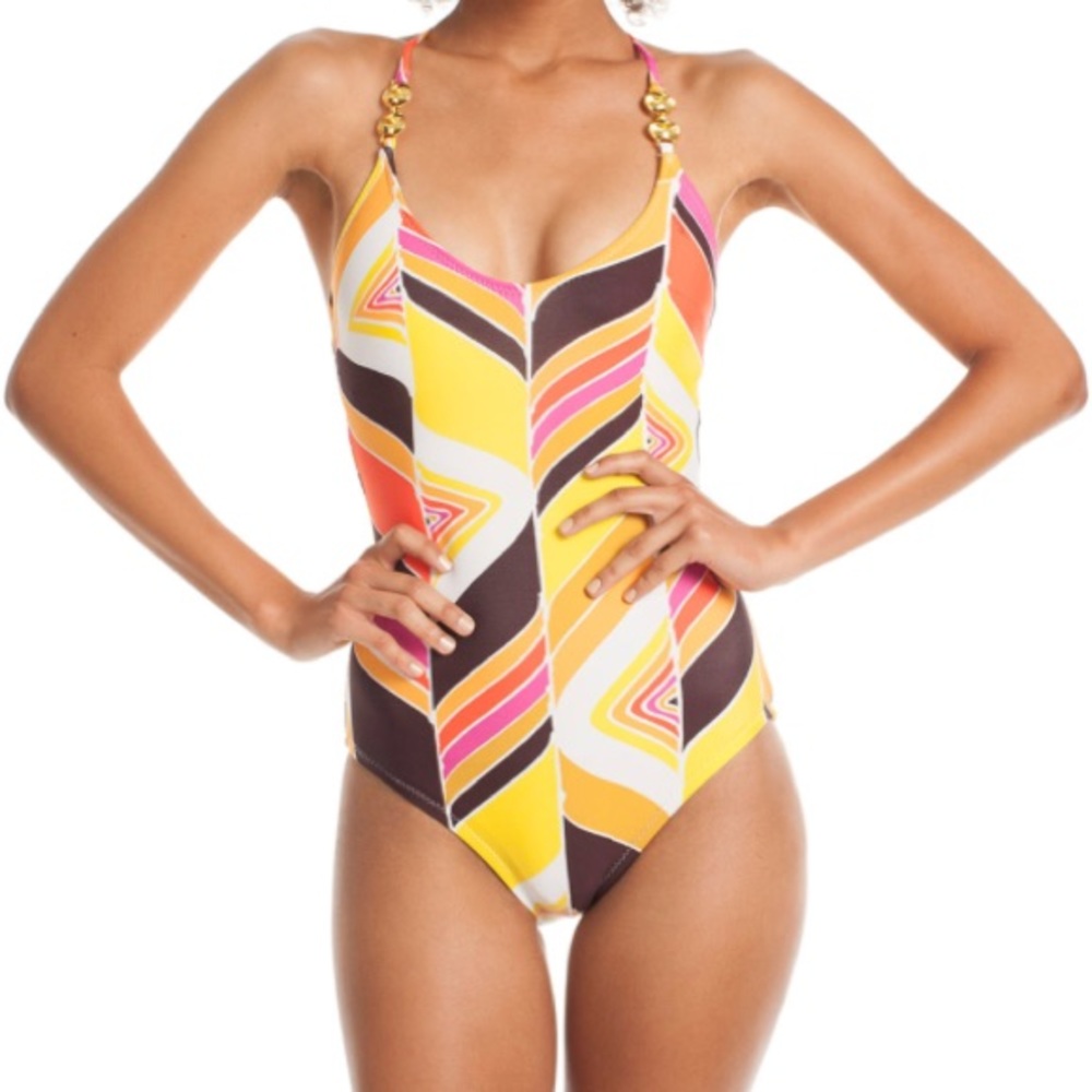 Trina Turk Carmel by the Sea One Piece Swim Suit